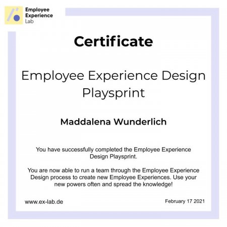 Employee Experience Lab Our Design Thinking for HR Online Course is now for free Home Learning Design Open EX Lab  